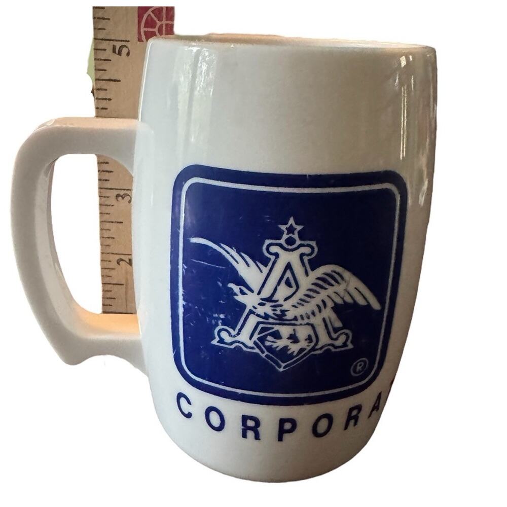 Anheuser‎ Busch Corporate Engineering Plastic Mug Employee Promo Breweriana Logo - Picture 9 of 9